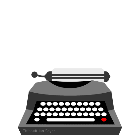 animated typewriter gif