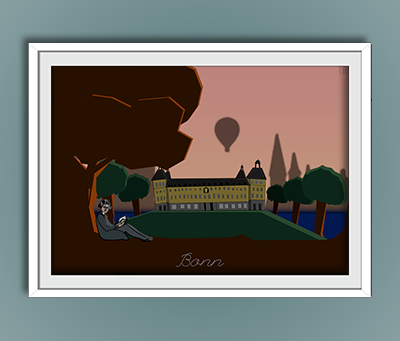 Graphic Design - Bonn city