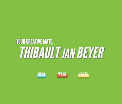 Thibault Jan Beyer's Website - Version 7 - 2013