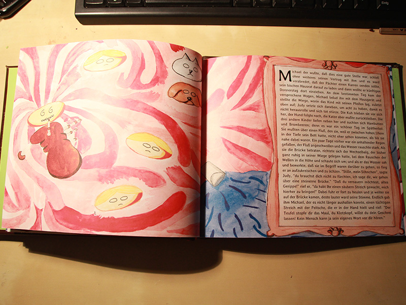 The young piper third illustration by Thibault Jan Beyer