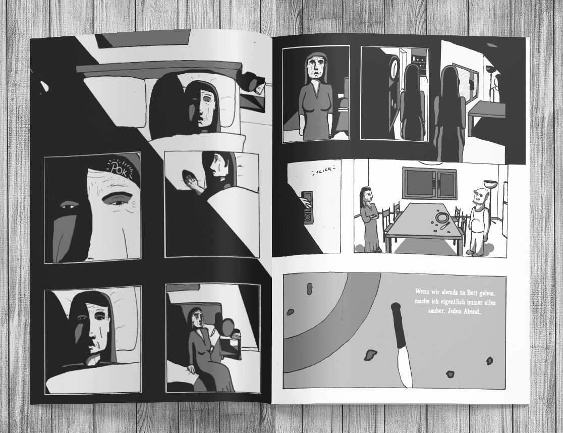 Das Brot Comic - Seite 1 und Seite 2