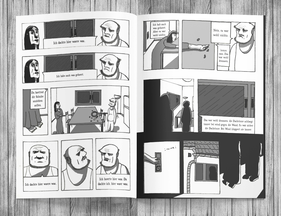 Das Brot Comic - Seite 3 und Seite 4