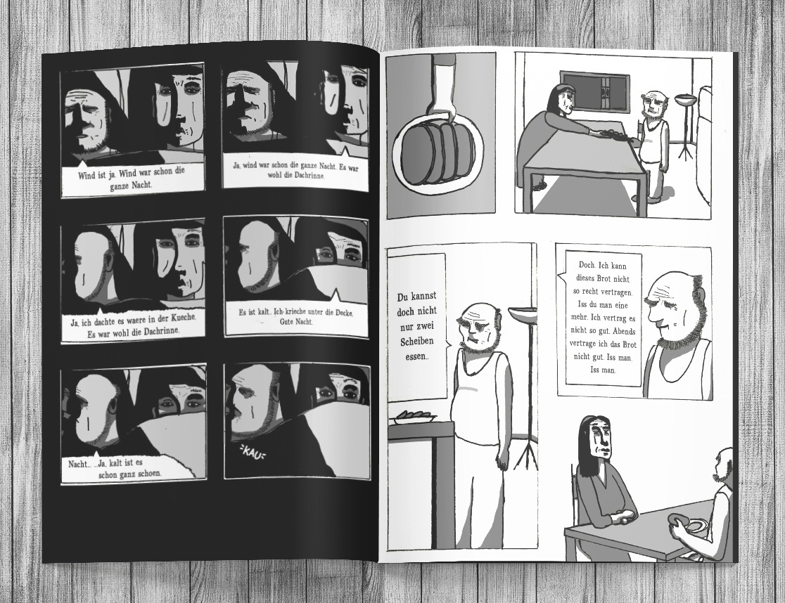 Das Brot Comic - Seite 5 und Seite 6