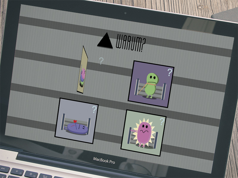 Rolltreppe Website Flip 3D Cards CSS