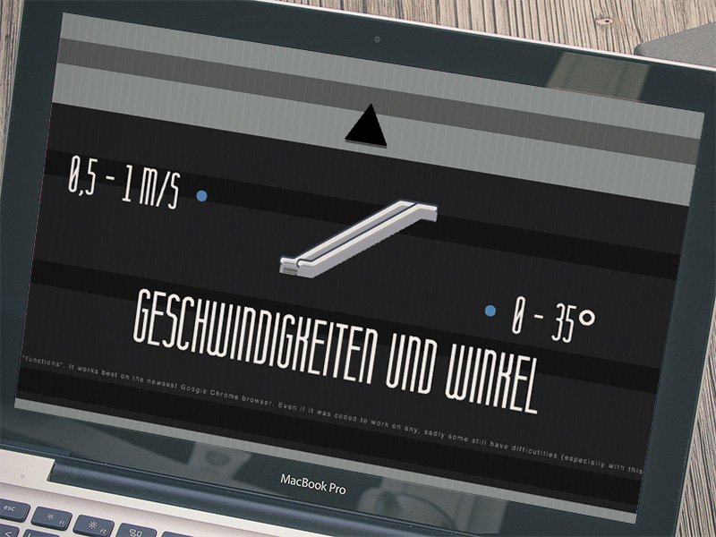 3D CSS escalator - Rolltreppe Website