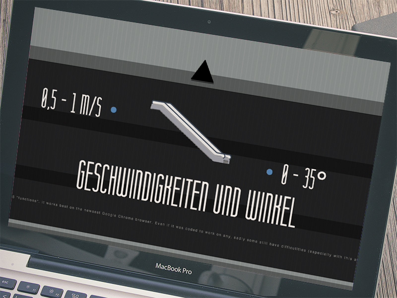 3D CSS escalator - Rolltreppe Website