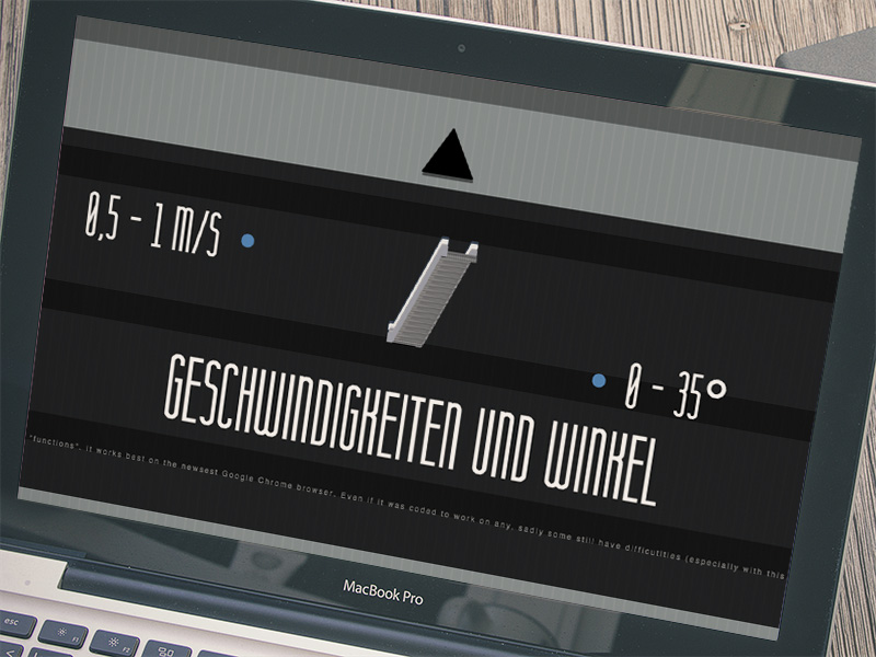3D CSS escalator - Rolltreppe Website