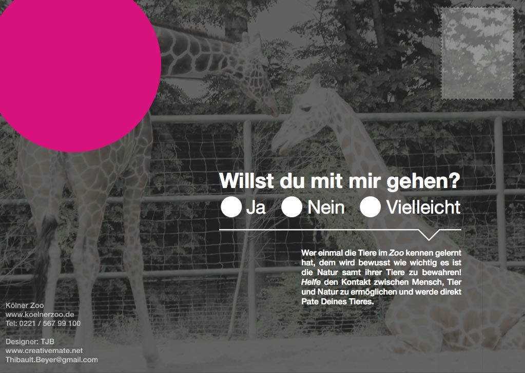zoo willst du mit mir gehen?