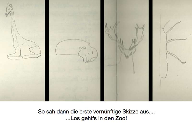 zoo liebe skizze